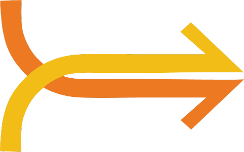 Icono de flecha de acción prolongada